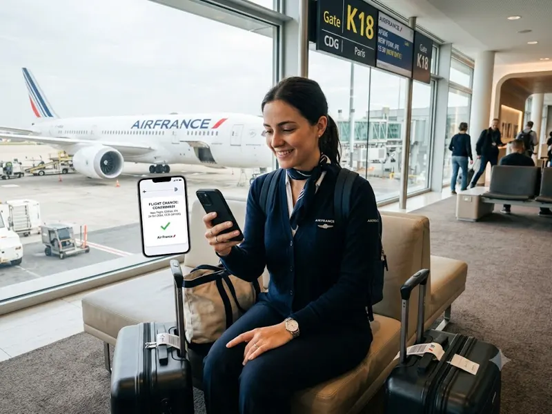 Air France Flight Date Change Guide
