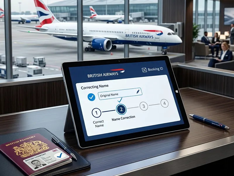 British Airways Flight change guide